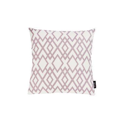 Diamond Geometric Square Throw Pillow Cover