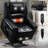 Power Lift Recliner Chair Heat Massage Dual Motor Infinite Position Up to 350 LBS, Genuine Leather, Heavy Duty Motion Mechanism with USB Ports, Black-1394383046