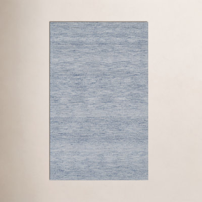 Criston Light Blue Sand Hand-Tufted Wool Rug