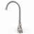 Double Handle Kitchen Faucet With High Arc 360° Swivel Spout In Brushed Nickel