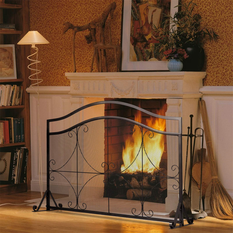 Bourdieu Metal Fireplace Screen