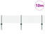 40cm H x 1000cm W Metal Border Fencing