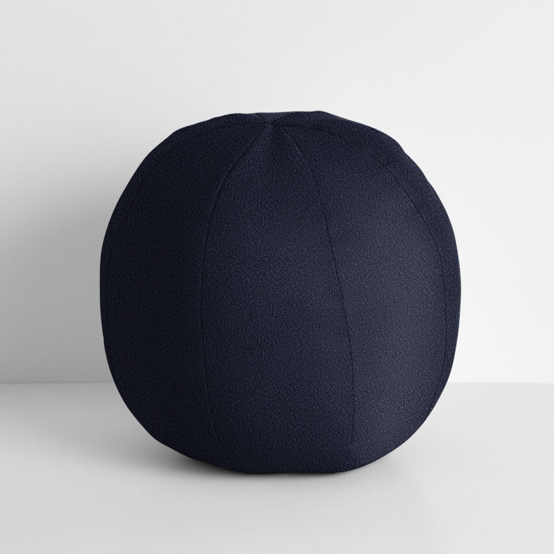  Coussin décoratif intérieur / extérieur en polyester, Bleu, 12 po x 12 po
