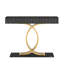 Table d'entrée 47,3 po avec 3 tiroirs, console avec cadre en métal, console moderne pour salon, vestibule, couloir-734790417-734790431-734790420