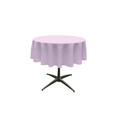 Fisher Solid Color Round Tablecloth
