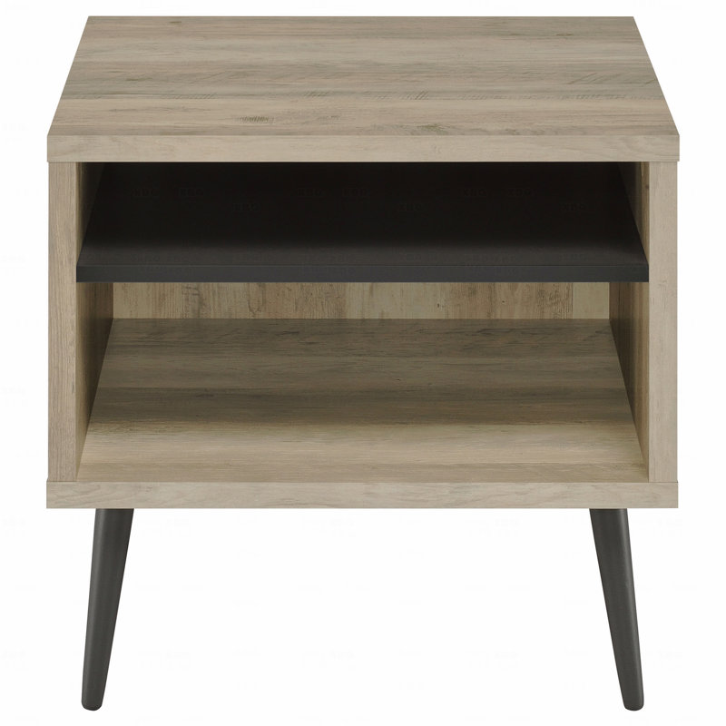 Square Engineered Wooden Side End Table