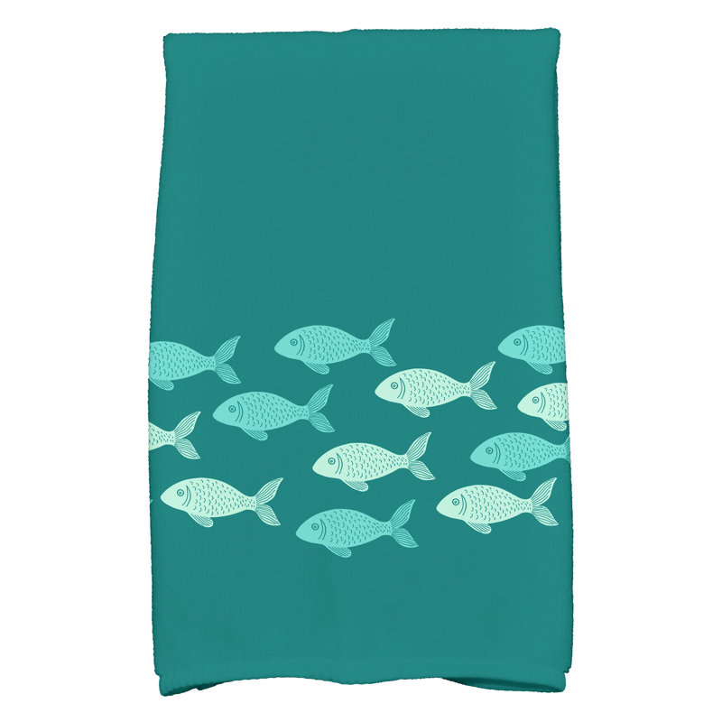 Eastbourne Tea Towel Kitchen Towel, Teal
