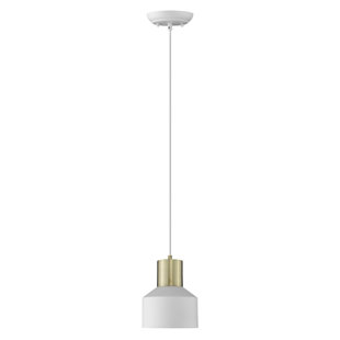 Conners 1 - Light Black/Rose Gold Single Pendant