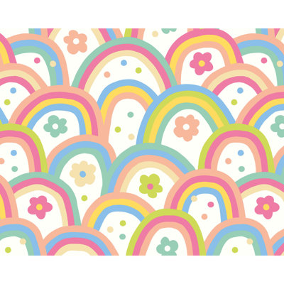 Rainbow Wobble - Wall Mural
