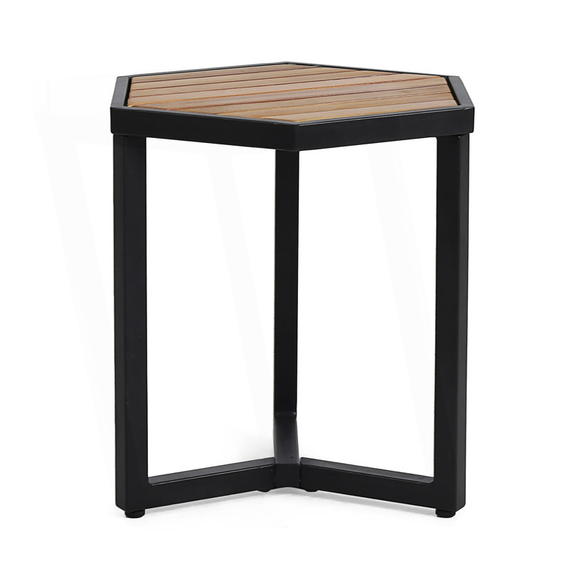 Table d'appoint de style industriel moderne