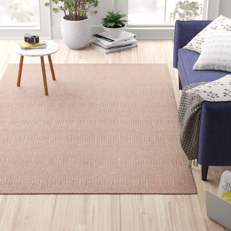 Koa Geometric Flatweave Area Rug, Rectangle 100 x 150cm