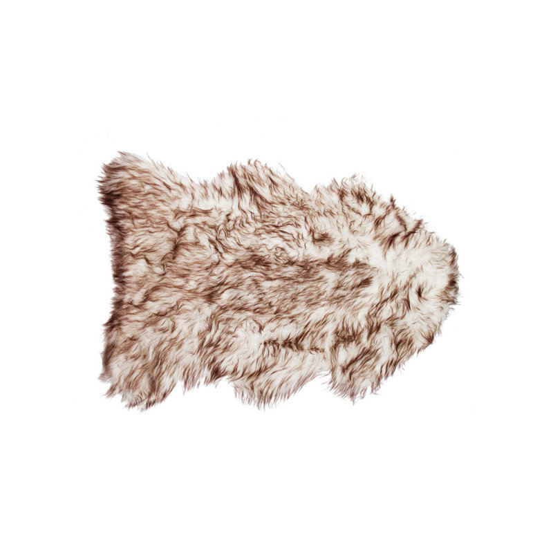 Tapis brun / blanc Espinosa