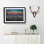 Alaskan Mountains At Dusk - Picture Frame Painting Print-56628470-56628468