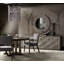 Linea Round Solid Wood Dining Table