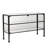 50.75'' Glass Top Console Table