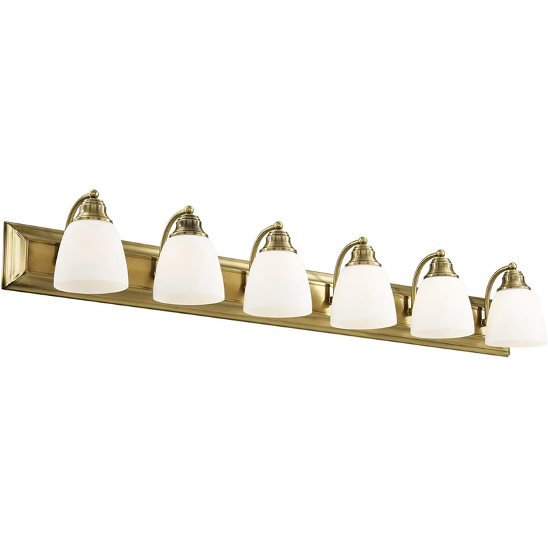 Vanity Light, Antique Brass
