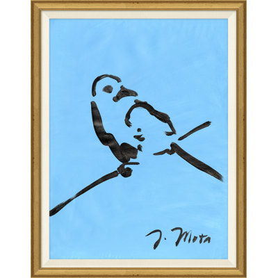 Bird Series XVII - Peinture encadrée