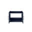 Meuble-lavabo bleu marine 24 po X P 22 po D-117843818