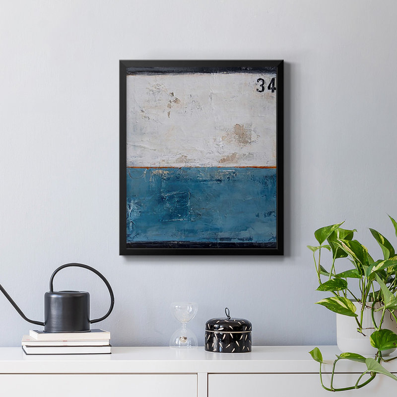 Toile encadrée Take 34 Premium - prête à être accrochée, Noir, H 24 po x l 20 po