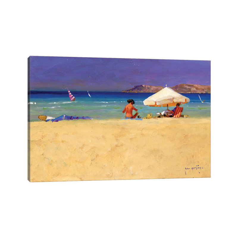 Eighty Degrees In The Shade by John Haskins - Wrapped Canvas Painting, 66.04 cm H x 45.72 cm W