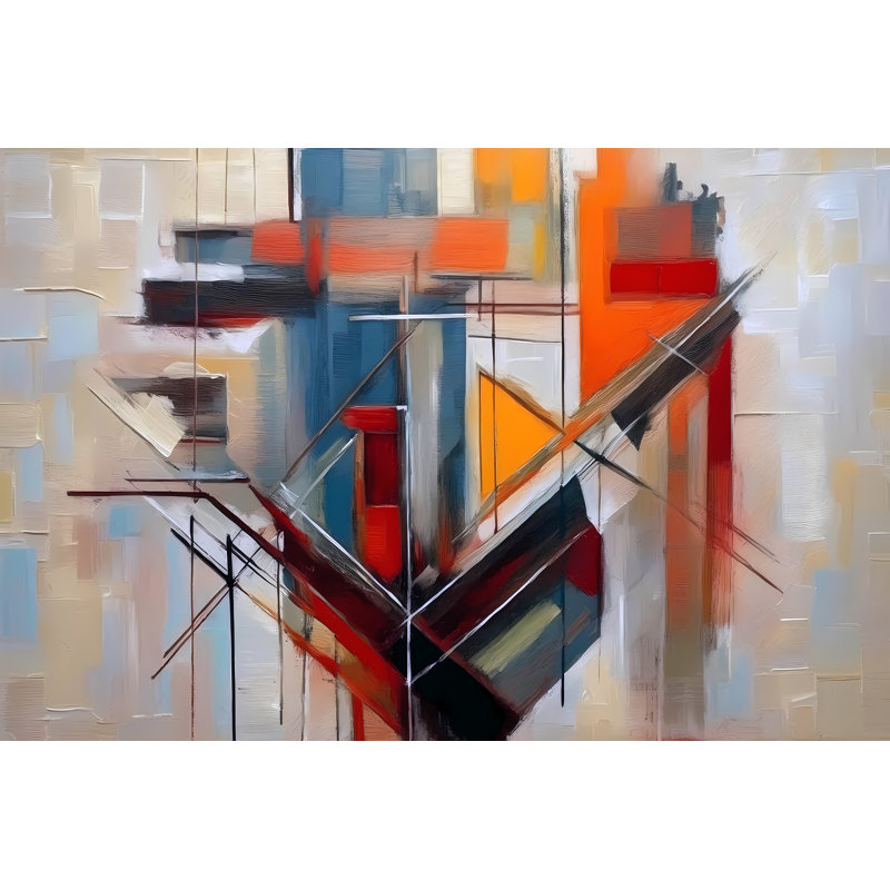 Tangentes qui se croisent, H 20 po x l 30 po