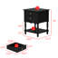 Elegent Nightstand With 2-Drawer & 1-Shelf-2125992229
