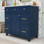 Meuble-lavabo 36 po avec lavabo en céramique, armoire de rangement avec porte à fermeture douce et 3 tiroirs-203663001