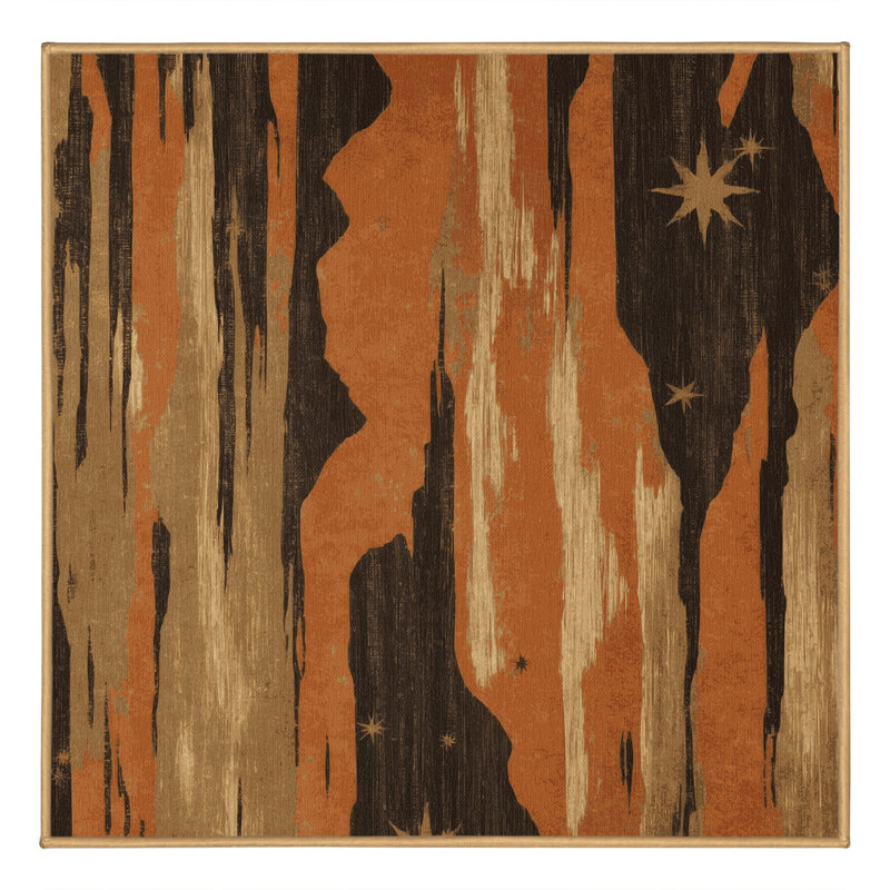 Barren Bloom Rug, Square 8'