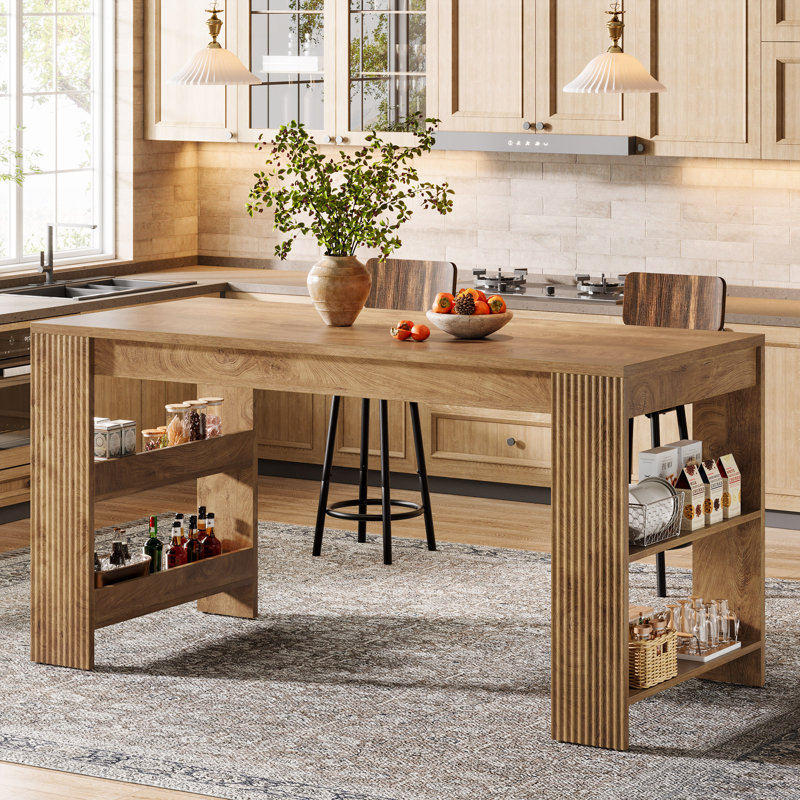95.3 cm Home Bar Cabinet, Brown