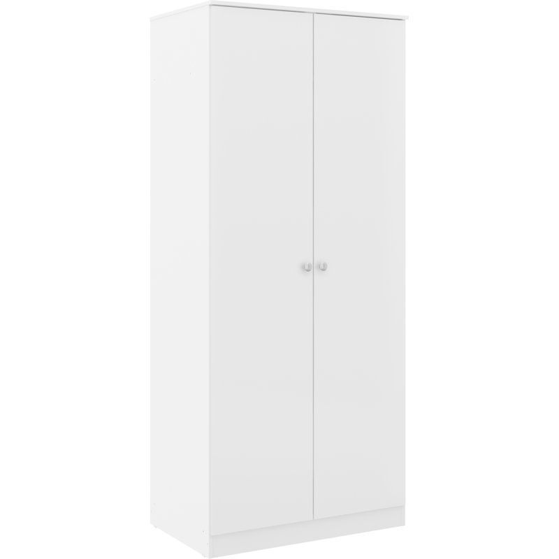 Sydnea 2 Door Wardrobe, White