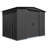 Classic Steel Storage Shed, 8X6, Charcoal-67124322