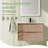 29.97'' Single Bathroom Vanity with Ceramic Top