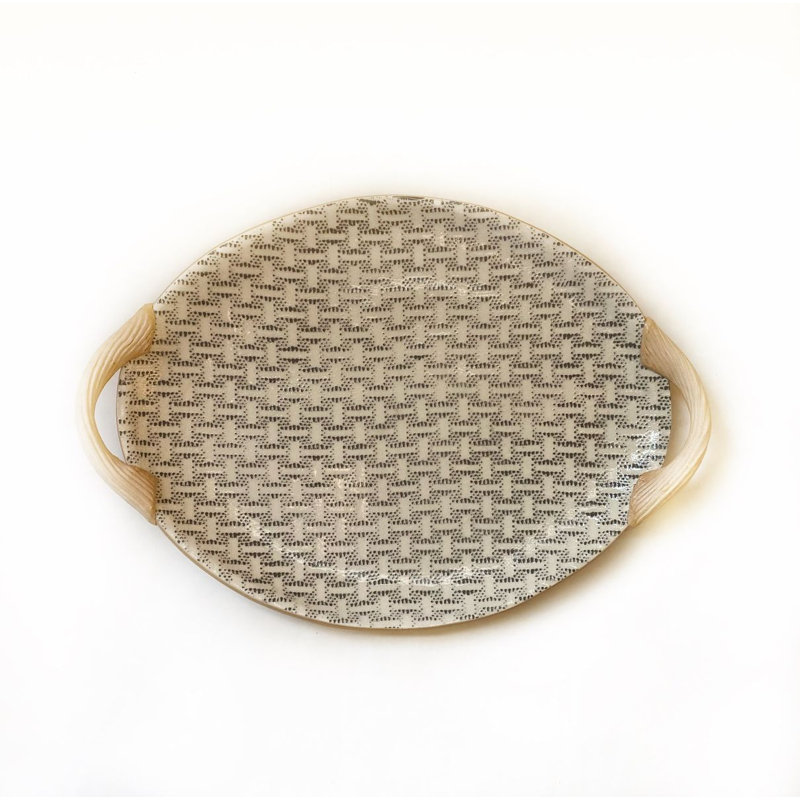 Charcoal Stoneware Tray