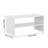 2 Tier Stackable Shoe Rack in White