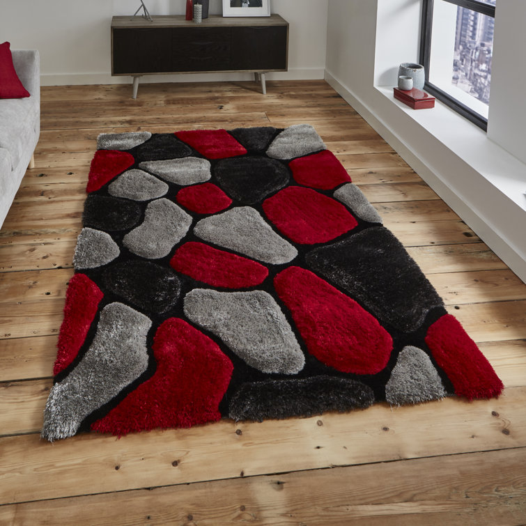 Noble House area rug Hand Tufted Rectangle Grey
