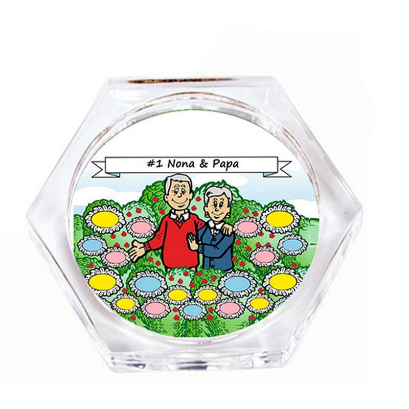 Ensemble de sous-verres personnalisables (4 sous-verres), Oui