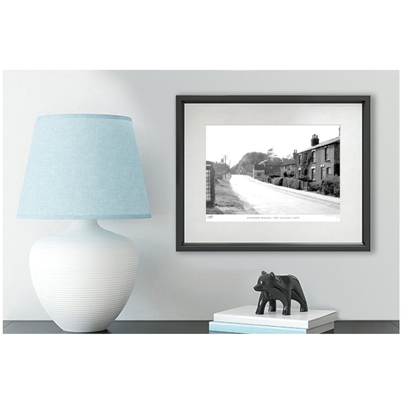 Ludford Magna, The Village C1955 - Single Picture Frame Print, 63.3cm H x 83.5cm W x 2.3cm D