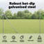 200cm H x 3.2cm W Steel Fencing Kits
