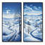 «Snow Winters Solitude», 2 pièces-212381845-212381846