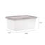 IRIS 17 Qt [4.25 Gal] Snap Top Plastic Storage Box