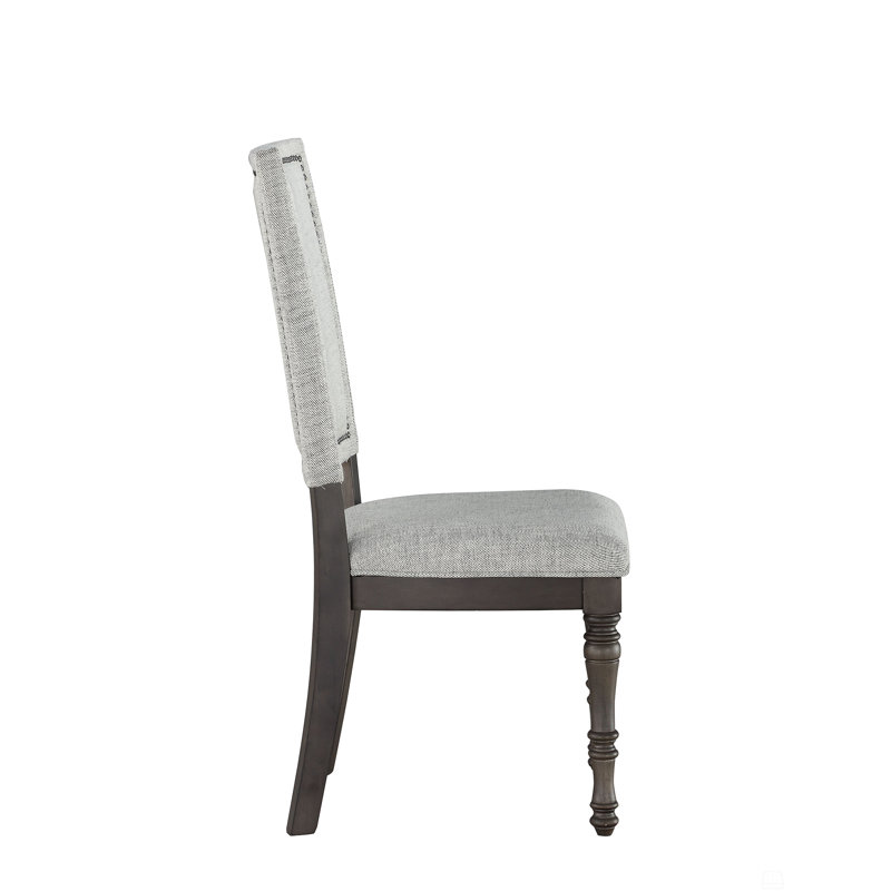 Chaise à dossier rembourré (ensemble de 2)
