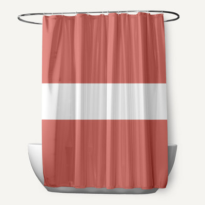 Rideau de douche simple Floral