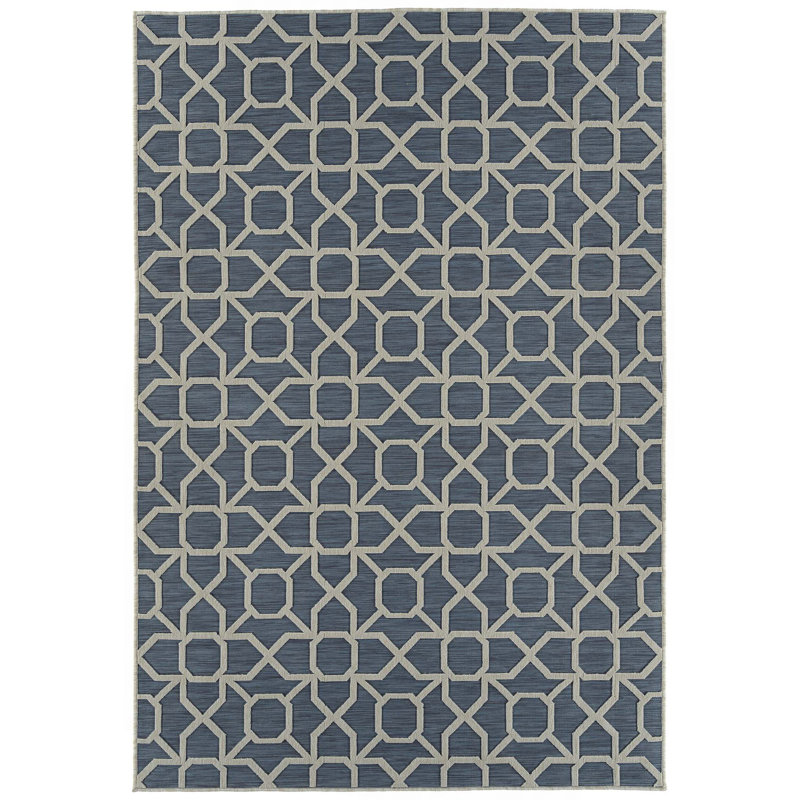 Contemporary, Transitional, Geometric, Textured, High-Low Cut & Loop Rectangle Area Rug