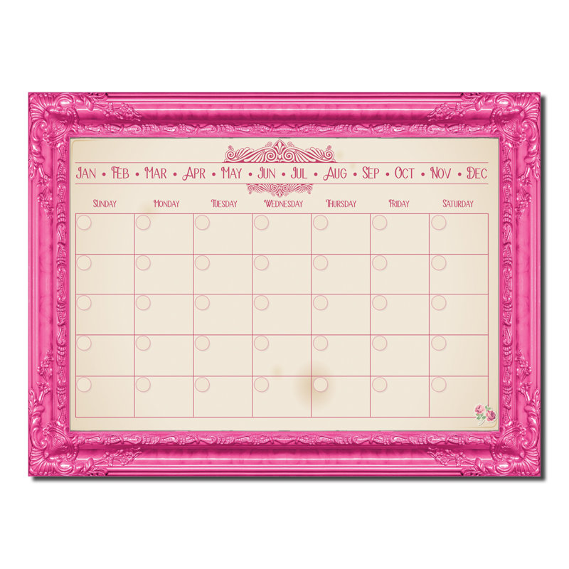 Tableau effaçable mural Prettier in Pink, 20" H x 30" W x 0,75" D