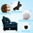 Haninerm Chenille Round Arm Loveseat-1447072277-1428280040