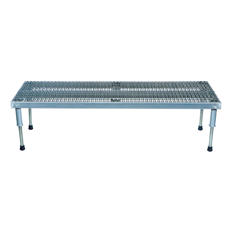 1 - Step Steel Step Stool, 10.5" H x 23.5" W x 72" D