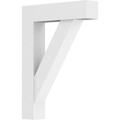 Support en PVC de qualité architecturale standard standard avec extrémités en bloc