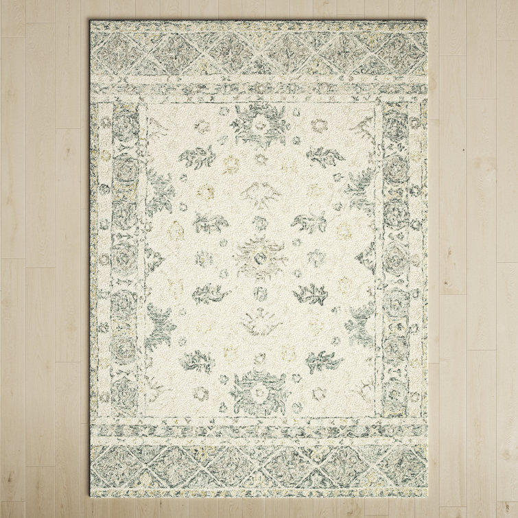 Aden Wool Ivory/Slate Rug