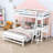 Aichatou Kids Twin Over Full Bunk Bed with Drawers