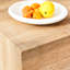 Table basse de couleur bois 39,3 x 23,6 x 12, traitement fin, améliore la qualité de vie de la table 39,3 x 23,6 x 12 pouces, grain naturel, convient à différents styles